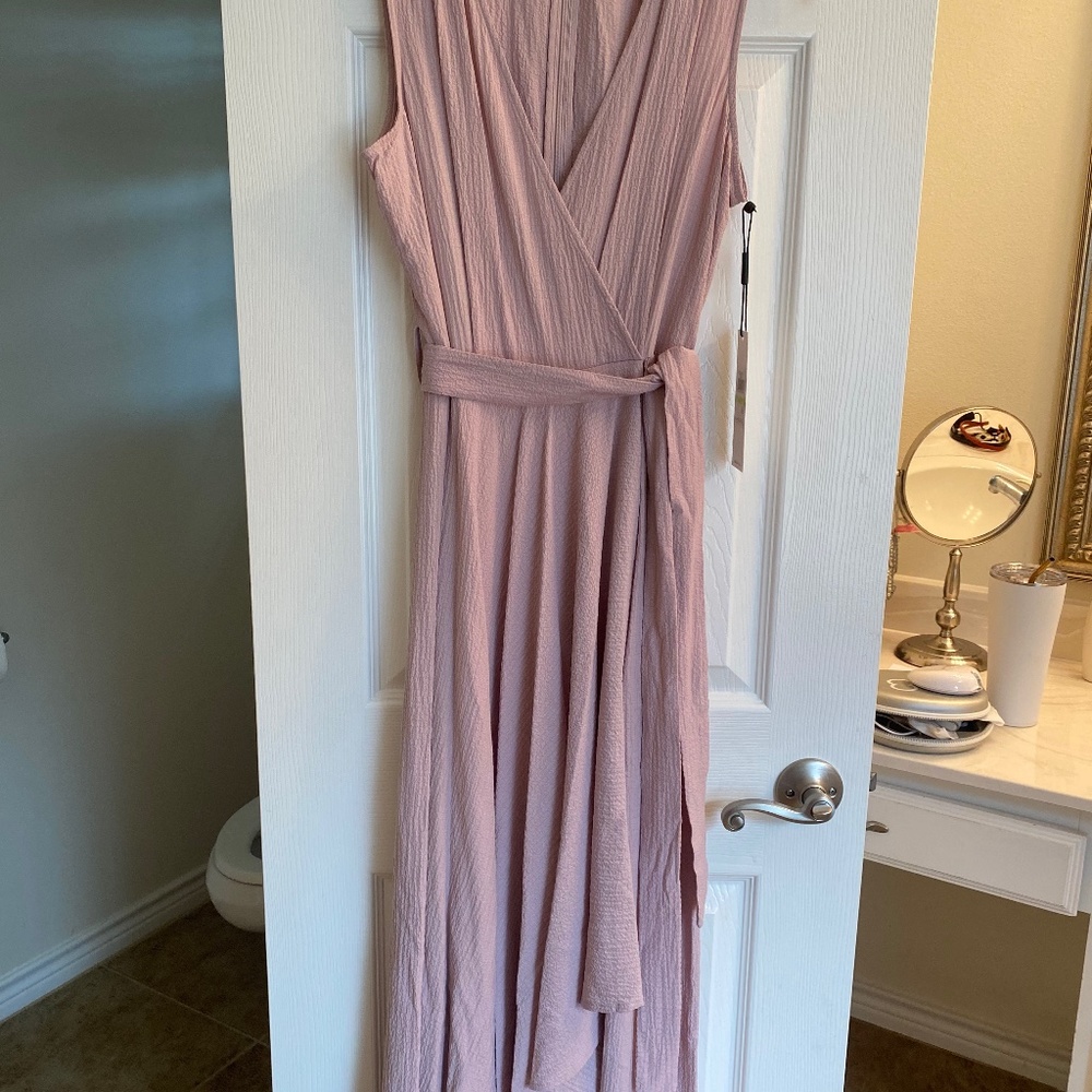 Calvin Klein Faux Wrap Romper